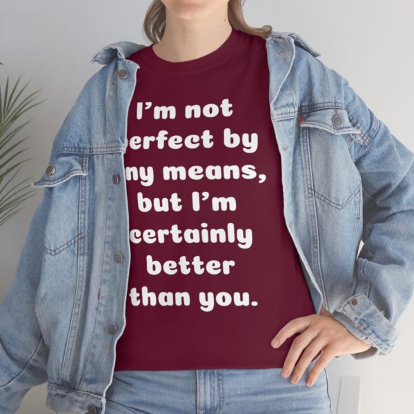 I’m not perfect by any means, but I’m certainly better than you. - Image 30