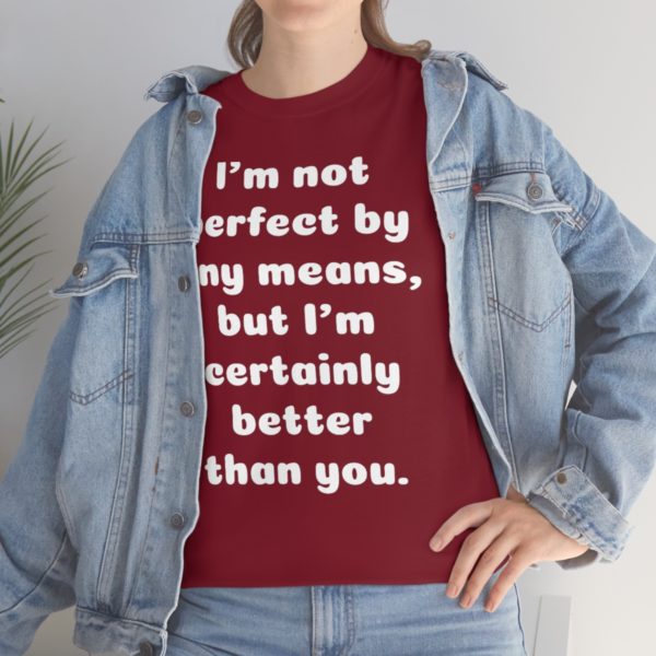 I’m not perfect by any means, but I’m certainly better than you. - Image 118