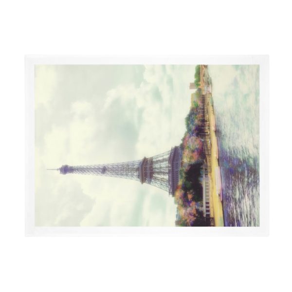 Tour Eiffel Plush Fleece Blanket - Image 7